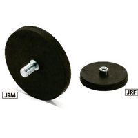 鍋屋バイテック(NBK) マグネット用品 ホルダつきマグネット ー ゴムジャケットタイプ JRF-ND-88-M8 1個（直送品）