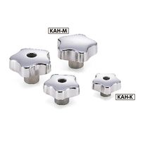 鍋屋バイテック(NBK) FA関連 ノブ・つまみ アルミハンドノブ KAH-70-R16 1個（直送品）