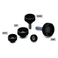 鍋屋バイテック(NBK) FA関連 ノブ・つまみ プラスティックミニノブ KIMS-30-M8-40 1個（直送品）