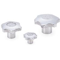 鍋屋バイテック(NBK) FA関連 ノブ・つまみ 六角ノブ KK-63 1個（直送品）