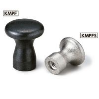 鍋屋バイテック(NBK) FA関連 ノブ・つまみ メタルプルノブ（めねじ） KMPF-16-M5 1個（直送品）