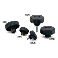 鍋屋バイテック(NBK) FA関連 ノブ・つまみ ディンプルノブ KRMS-63-M10-30 1個（直送品）
