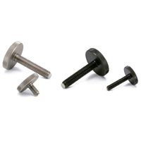 鍋屋バイテック(NBK) FA関連 ノブ・つまみ KUPM-30-M8-16-BR 1個（直送品）