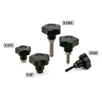 鍋屋バイテック(NBK) FA関連 ノブ・つまみ クランプノブ KXMS-40-M8-20 1個（直送品）