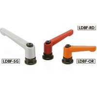 鍋屋バイテック(NBK) パワークランプレバー（めねじ） LDBF-12-RD 1個（直送品）