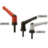 鍋屋バイテック(NBK) パワークランプレバー（おねじ） LDBM-10-47-OR 1個（直送品）