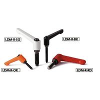 鍋屋バイテック(NBK) クランプレバー（球状パッドつき） LDM-6-40-R-OR 1個（直送品）