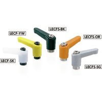 鍋屋バイテック(NBK) ミニプラクランプレバー（めねじ） LECFS-6-OR 1個（直送品）