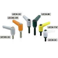 鍋屋バイテック(NBK) ミニプラクランプレバー（おねじ） LECM-6-12-SG 1個（直送品）