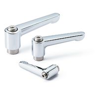 鍋屋バイテック(NBK) クランプレバー（めねじ） LHFS-6B-CR 1個（直送品）