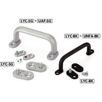 鍋屋バイテック(NBK) FA関連 取手 取っ手用変換座金 LYC-12-M6-SG 1個（直送品）