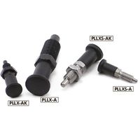 鍋屋バイテック(NBK) プランジャー インデックスプランジャ ロングノブタイプ PLLX-6-6-A 1個（直送品）