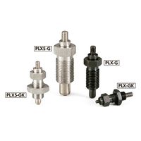 鍋屋バイテック(NBK) プランジャー インデックスプランジャ ノブなしタイプ PLXS-6-9-GK 1個（直送品）