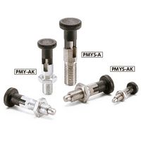 鍋屋バイテック(NBK) プランジャー インデックスプランジャ ロック機構つき PMY-10-M16-1.5-AK 1個（直送品）