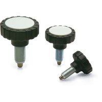 鍋屋バイテック(NBK) プランジャー インデックスプランジャ クランピングノブタイプ PNKX-8-53-M16-1.5 1個（直送品）