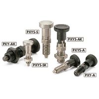 鍋屋バイテック(NBK) プランジャー インデックスプランジャ ロック機構つき PXYS-6-S 1個（直送品）