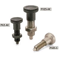 鍋屋バイテック(NBK) プランジャー インデックスプランジャ 全ねじタイプ PXZS-6-A 1個（直送品）
