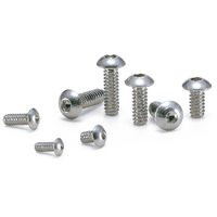 鍋屋バイテック(NBK) 六角穴付ボルト 六角穴付きボタンボルト（インチねじ） SNBS-#4-40-1/4 1袋（10個入）（直送品）