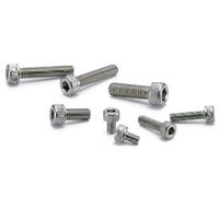 鍋屋バイテック(NBK) 六角穴付ボルト 六角穴付きボルト（無電解ニッケルメッキ） SNS-M3-10-EL 1袋（20個入）（直送品）