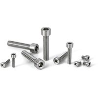 鍋屋バイテック(NBK) 六角穴付ボルト 六角穴付きボルト（モネル400相当） SNSMN-M4-10 1個（直送品）