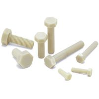 鍋屋バイテック(NBK) 樹脂ねじ（RENY / 六角ボルト） SPA-M6-20-H 1袋（10個入）（直送品）