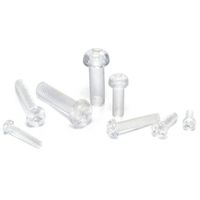 鍋屋バイテック(NBK) 樹脂ねじ（PC / 十字穴付きなべ小ねじ） SPC-M4-8-P 1袋（50個入）（直送品）