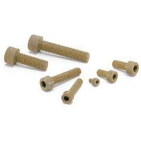 鍋屋バイテック(NBK) 六角穴付ボルト 樹脂ねじ（PEEK / 六角穴付きボルト） SPE-M4-12-C 1袋（20個入）（直送品）