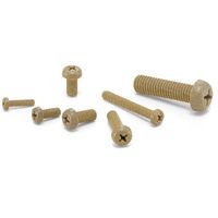 鍋屋バイテック(NBK) 樹脂ねじ（PEEK / 十字穴付きなべ小ねじ） SPE-M6-20-P 1袋（10個入）（直送品）