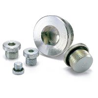 鍋屋バイテック(NBK) フランジ付き六角穴付きスクリュープラグ SPN-M10-L 1個（直送品）