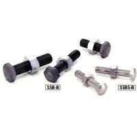 鍋屋バイテック(NBK) ストッパー ストッパボルト 頭部球面タイプ SSB-M5-40-B 1個（直送品）