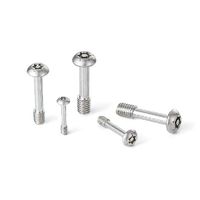 鍋屋バイテック(NBK) ねじ ヘクサロビュラ穴付き脱落防止ボタンボルト（ピンつき） SSC-SRBS-M6-20 1個（直送品）