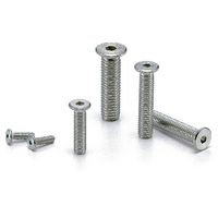 鍋屋バイテック(NBK) 六角穴付ボルト 六角穴付き極低頭ボルト（全ねじ） SSHS-M4-20-FT 1個（直送品）