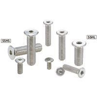 鍋屋バイテック(NBK) 六角穴付ボルト 六角穴付き極低頭ボルト（ステンレス） SSHS-M6-12 1袋（10個入）（直送品）