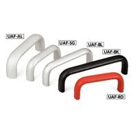 鍋屋バイテック(NBK) FA関連 取手 アルミ取っ手 UAF-20-128-AL 1個（直送品）