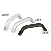 鍋屋バイテック(NBK) FA関連 取手 アルミ取っ手 UBC-20-160-BL 1個（直送品）