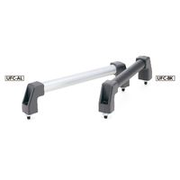 鍋屋バイテック(NBK) FA関連 取手 アルミキャビネットチューブラ取っ手 UFC-30-350-AL 1個（直送品）