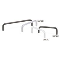 鍋屋バイテック(NBK) FA関連 取手 アルミ取っ手 UJF-12-200-SG 1個（直送品）