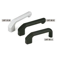 鍋屋バイテック(NBK) FA関連 取手 アルミ取っ手 UKF-25-162-SG-B 1個（直送品）