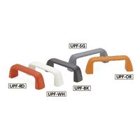 鍋屋バイテック(NBK) FA関連 取手 プラ取っ手 UPF-26-105-WH 1個（直送品）
