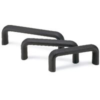 鍋屋バイテック(NBK) FA関連 取手 ウレタン取っ手 UUF-25-128 1個（直送品）