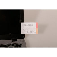 スリーエム Post-it 強粘着 75mm×25mm 色帯 500SS-R 1個　（直送品）