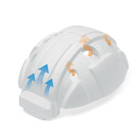 昭和商会 ヘルメット FPー3F 紺 HB:FB 止め具T FP-3F27FBT 1セット(5個)（直送品）