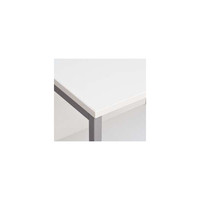 オカムラ 4L93 電話台 スクエアタイプ ネオウッドダーク 幅600×奥行350×高さ700mm 1台（直送品）