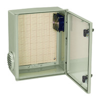 日東工業 PL形プラボックス・ルーバー、換気扇付(防塵・防水タイプ) PL16ー54KA 1個（直送品）