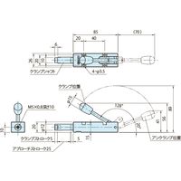 イマオコーポレーション QLPCT 精密ストレートクランプ(トグルタイプ) QLPCT20ー13 1個（直送品）