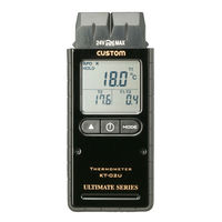 カスタム　デジタル温度計2ch　KT-02U　（直送品）
