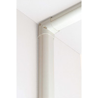 因幡電機産業 立面コーナー90° LDCー90 茶 LDC-90-B 1セット(10個)（直送品）