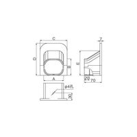 因幡電機産業 SDシーリングキャップ SPー66 ブラウン SP-66-B 1セット(20個)（直送品）