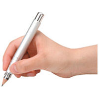 クツワ　鉛筆ホルダー　シルバー　ＲＨ０１５ＳＶ　3個　（直送品）