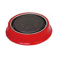 ミツヤ　カラーマグネット　ＭＲー３０　赤　３０ｍｍ　3パック(30個入)　（直送品）